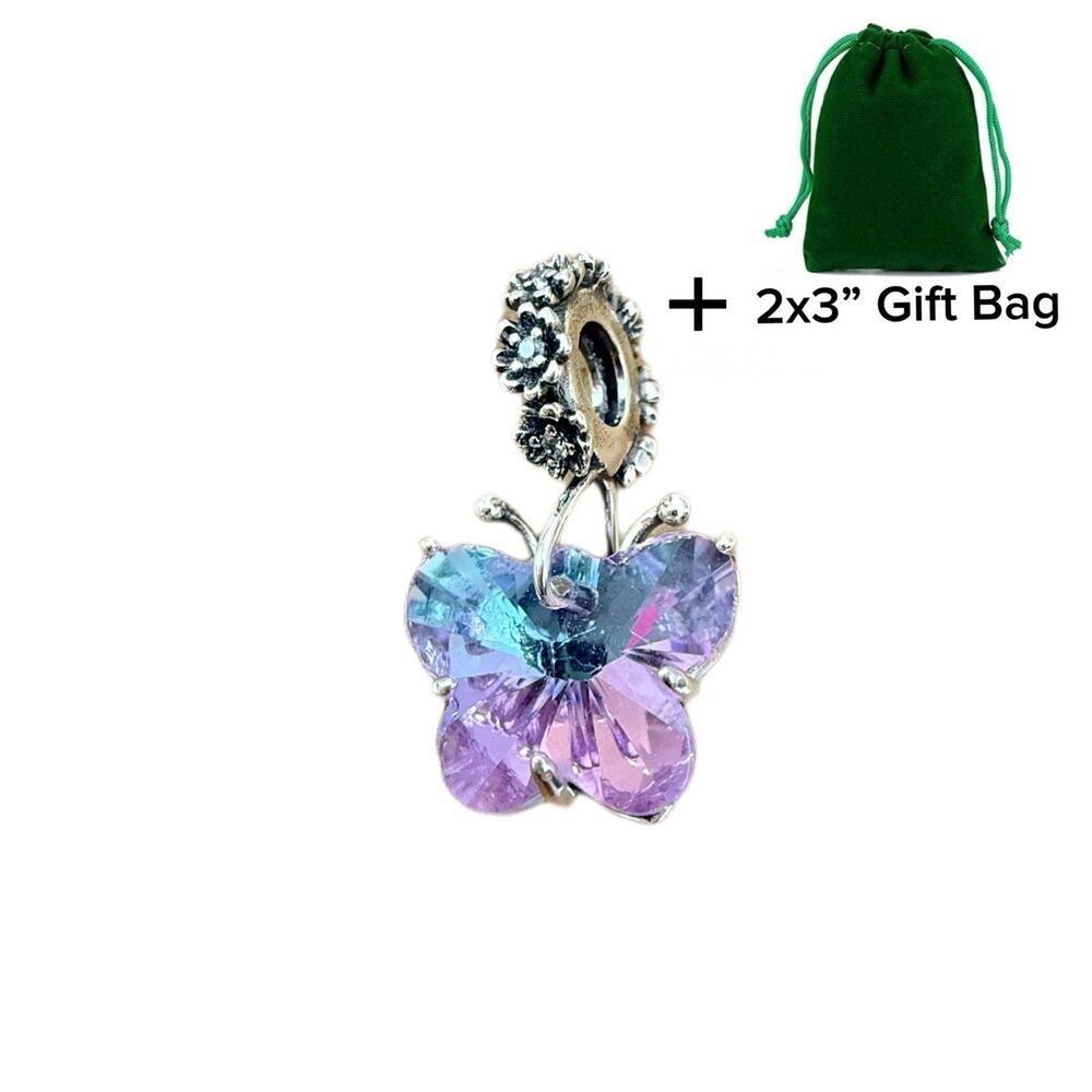 Butterfly 925 Silver Bracelet Charm | Brand New | Gift bag